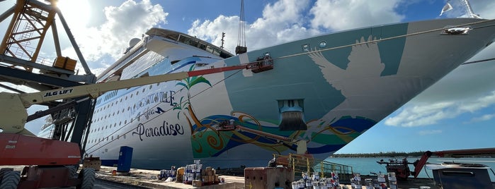 Grand Bahama Shipyard is one of to be there soonest.