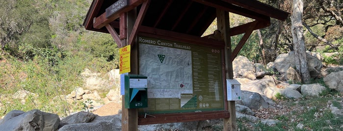Romero Canyon Trail Head is one of Santa Barbara & Central Coast.