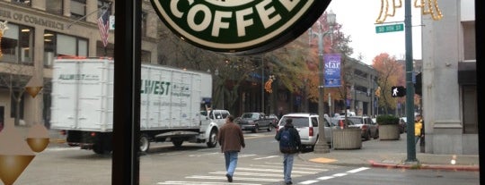 Starbucks is one of Jackie’s Liked Places.