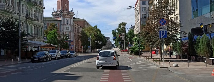 Volodymyrska Street is one of Вулиці м. Києва.
