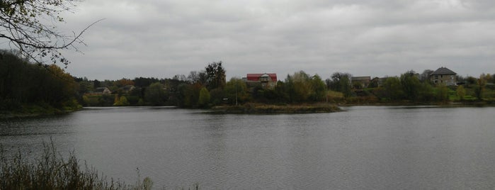 Белогородское озеро is one of Tempat yang Disukai Андрей.