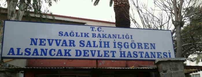 Alsancak Nevvar-Salih İşgören Devlet Hastanesi is one of yeni.