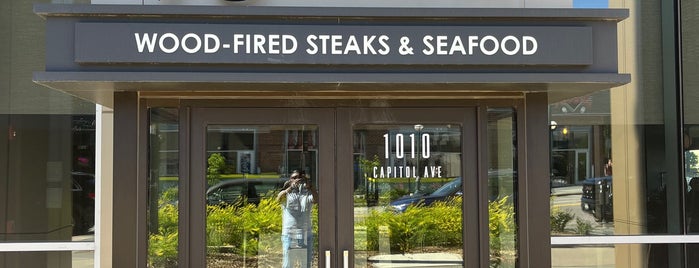 J. Gilbert’s Wood-Fired Steaks & Seafood is one of To Try Omaha.