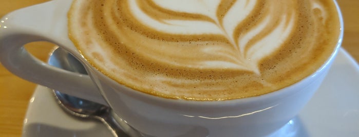 High Five Coffee is one of The 15 Best Places for Espresso in Asheville.