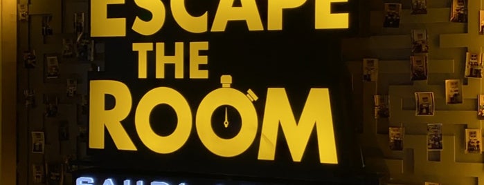 ESCAPE THE ROOM is one of To be visited.