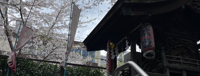 金丸稲荷神社 is one of 大名上屋敷.
