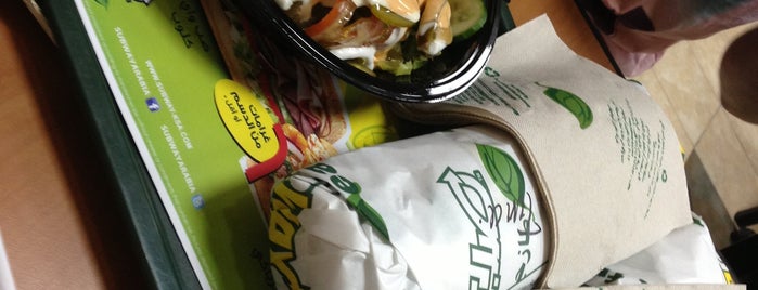 Subway is one of Pickup.