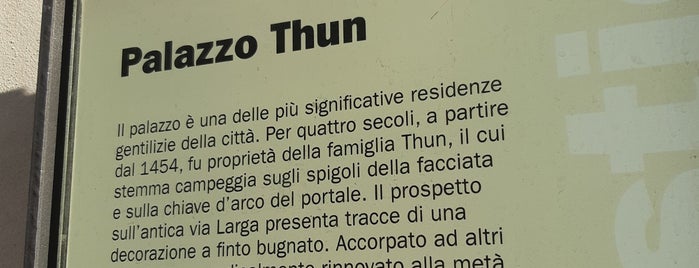 Palazzo Thun is one of สถานที่ที่ Invasioni Digitali ถูกใจ.