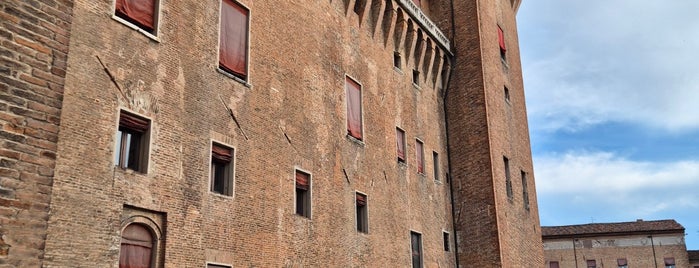 Castello Estense is one of Ferrara city and all around.
