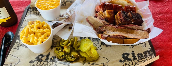 Slap's BBQ is one of Let's Go Back!.