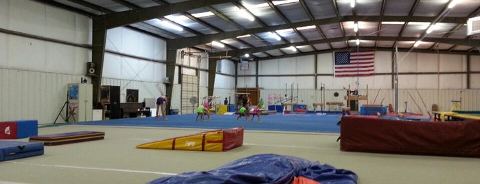 Simpsonville Gymnastics is one of Tempat yang Disukai Rhea.