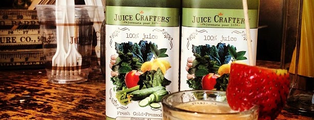 Juice Crafters is one of Veggie Juice Bars.