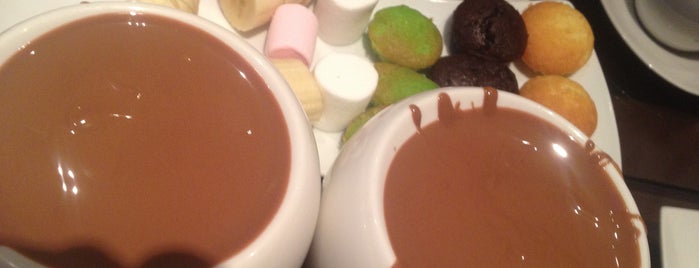 Maya La Chocolaterie is one of Riyadh food.