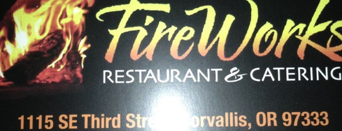 Fireworks Restaurant & Bar is one of Corvallis.