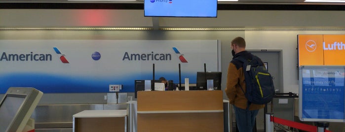 American Airlines Ticket Counter is one of Venues.