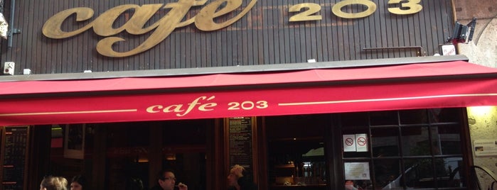 Café 203 is one of Sorties.