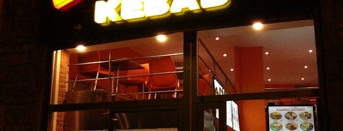 Batman Kebab is one of Grenoble.