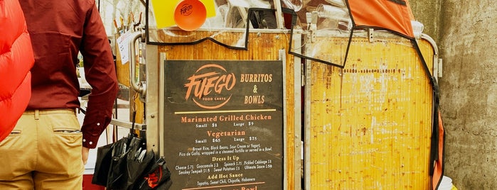 Fuego Burrito Cart is one of The 15 Best Places for Spinach in Portland.