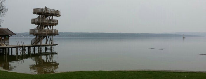 Strandbad Utting is one of Posti che sono piaciuti a prince of.