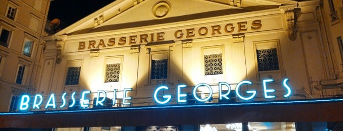 Brasserie Georges is one of Lyon.