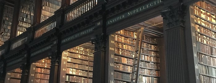 Trinity College Old Library & The Book of Kells Exhibition is one of Dublin, Ireland.