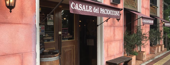 Trattoria CASALE del PACIOCCONE is one of favorite restaurants and bars.