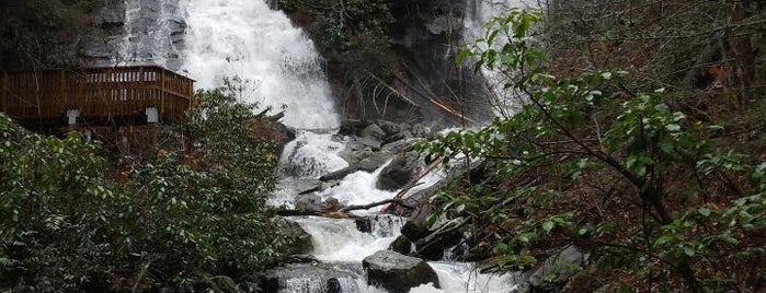 Anna Ruby Falls is one of Back to Nature: Outdoor Attractions in Georgia.