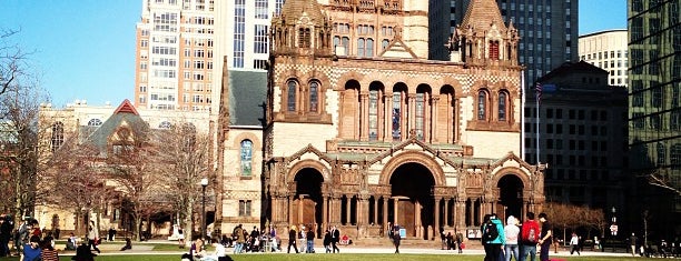 Copley Square is one of Boston, MA.