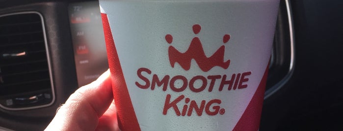 Smoothie King is one of The usuals.