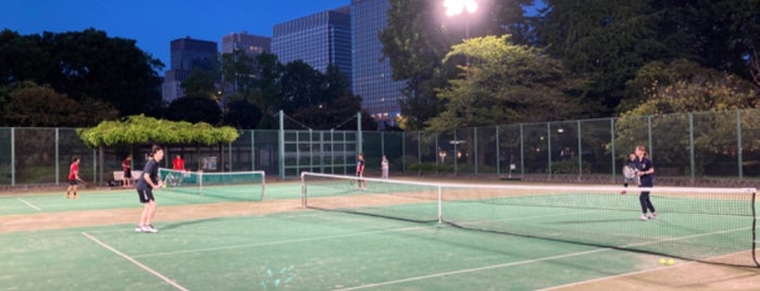 日比谷公園テニスコート is one of 行ったことのあるテニスコート.