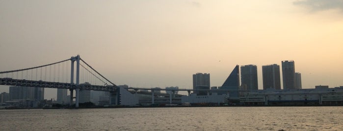 Tokyo Bay is one of Tokyo Odaiba, Jp.
