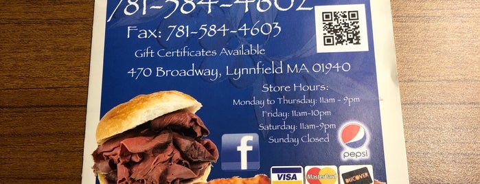 Loui's Roast Beef is one of Out of town to do.
