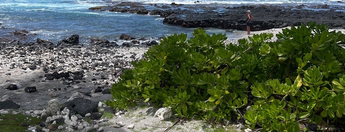 La'Aloa Bay Beach (White Sands Beach Park) is one of Living Aloha ❣️ Big Island.