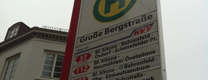 H Große Bergstraße is one of Arbeit.