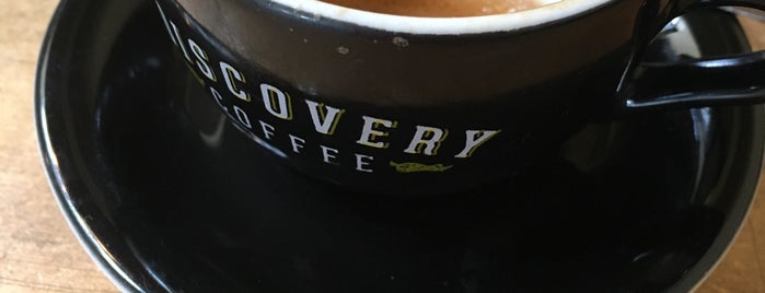 Discovery Coffee is one of Orte, die Lewin gefallen.