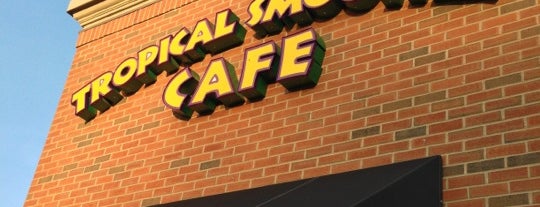 Tropical Smoothie Cafe is one of Top places.