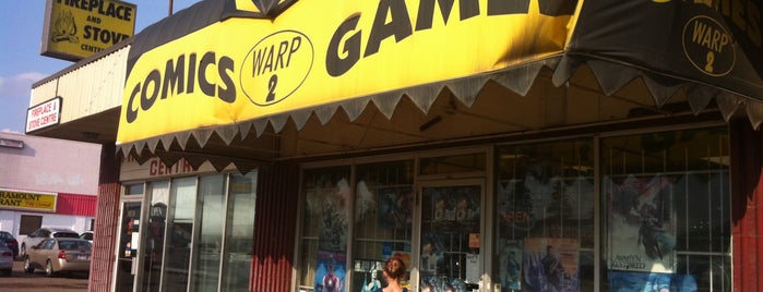 Warp 2 Comics & Games is one of Edmonton List.