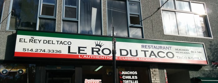 El Rey del Taco is one of Montreal hot spots.