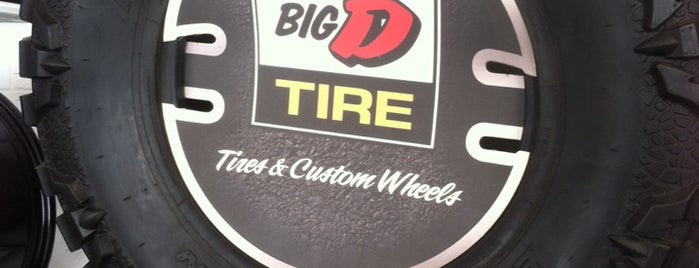 Big D Tire is one of places.