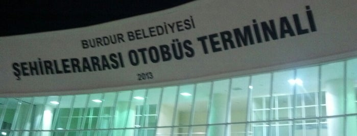 Burdur Şehirler Arası Otobüs Terminali is one of Lieux sauvegardés par Mehmet Ali.