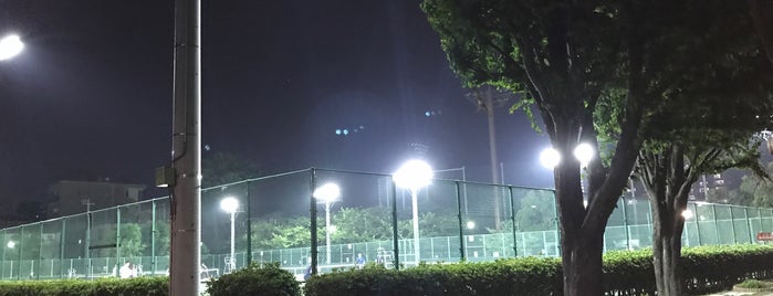 新杉田公園 テニスコート is one of Venue.