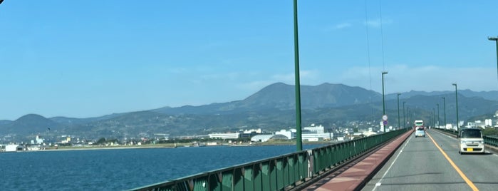 箕島大橋 is one of 渡った橋（西日本）.
