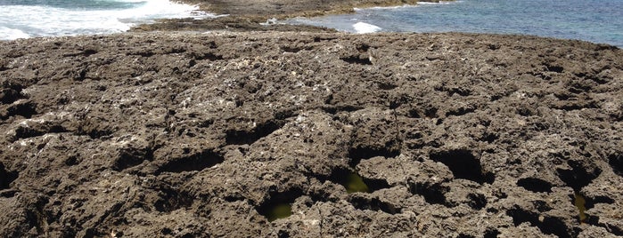 Punta sottile is one of Lampedusa.