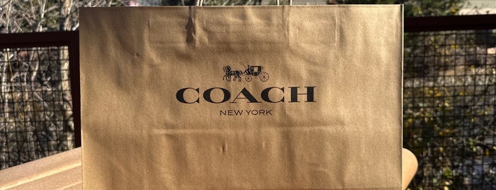 COACH Outlet is one of GJ trip.