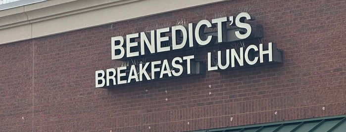Benedict's Restaurant is one of American/Breakfast.