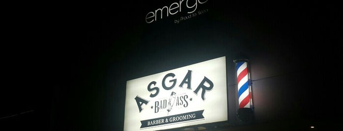 Asgar Badass Barbershop is one of สถานที่ที่ ᴡᴡᴡ.Esen.18sexy.xyz ถูกใจ.