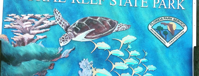 John Pennekamp Coral Reef State Park is one of the homeland.