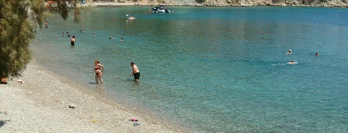 Kolones Beach Iban is one of สถานที่ที่ Σταύρος ถูกใจ.