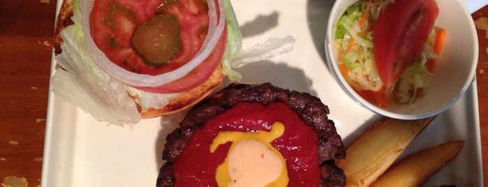 8cafe Hamburger is one of All-time favorites in Japan.