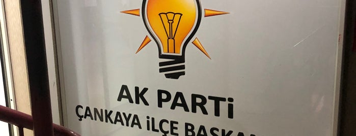 AK Parti Çankaya İlçe Başkanlığı is one of Ak parti.